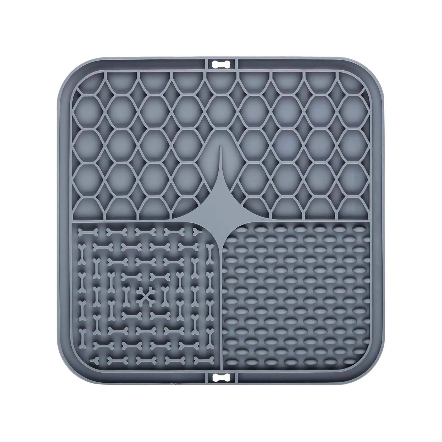 Pet Licking Plate Slow Feeding Tray Licking Mat Silicone Pet Slow Feeding Bowl Suction Cup Dog Licking Mat Slow Feeding Anti-Choking Mat
